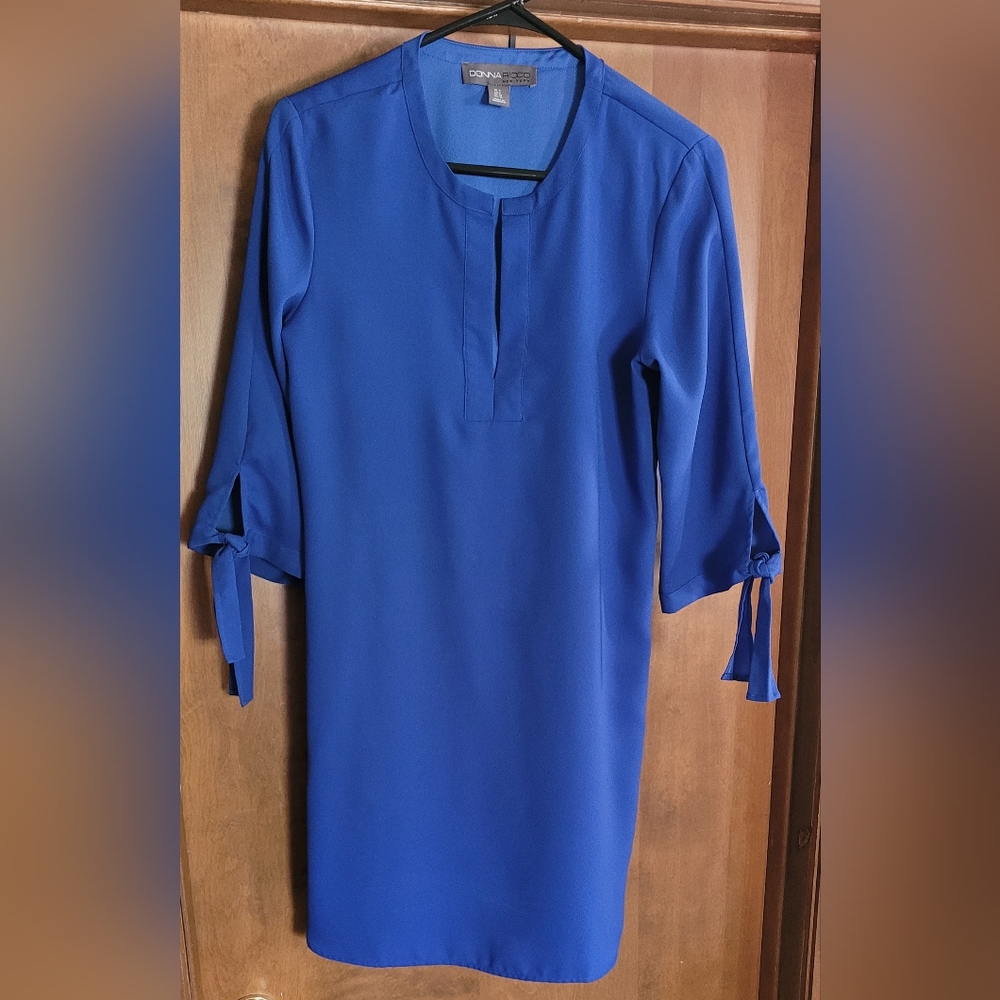 Royal blue dress
